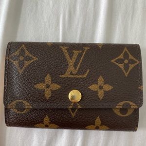 Armagnac Monogram Louis Vuitton 6 Ring Key Holder